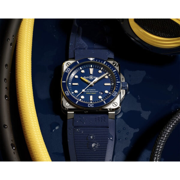 Horloge Heren Bell & Ross BR03A-D-BL-ST_SRB - Afbeelding 2