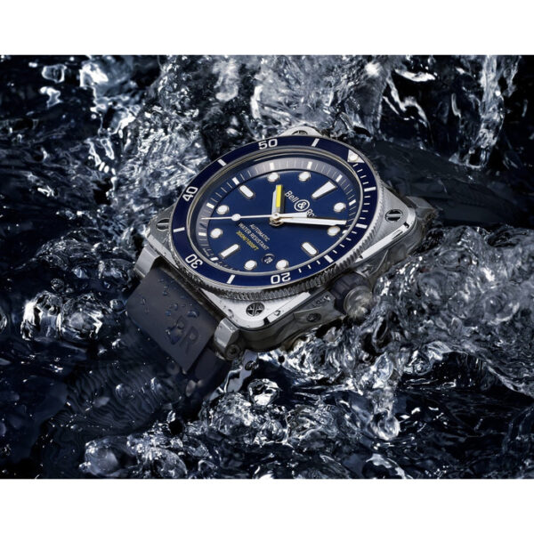 Horloge Heren Bell & Ross BR03A-D-BL-ST_SRB - Afbeelding 4